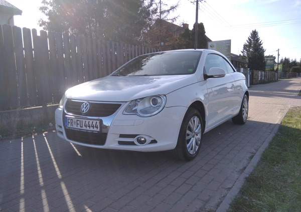 Volkswagen Eos cena 17900 przebieg: 238000, rok produkcji 2008 z Siedlce małe 277